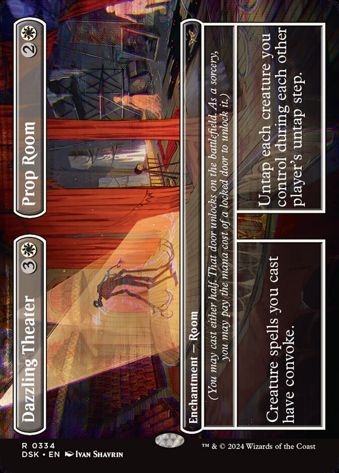 Dazzling Theater // Prop Room - Borderless - Foil
