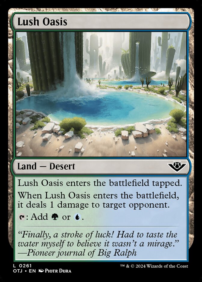 Lush Oasis - Foil