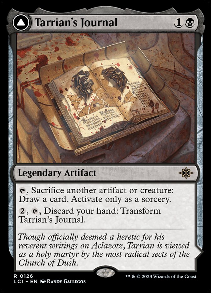Tarrian's Journal // The Tomb of Aclazotz - Foil
