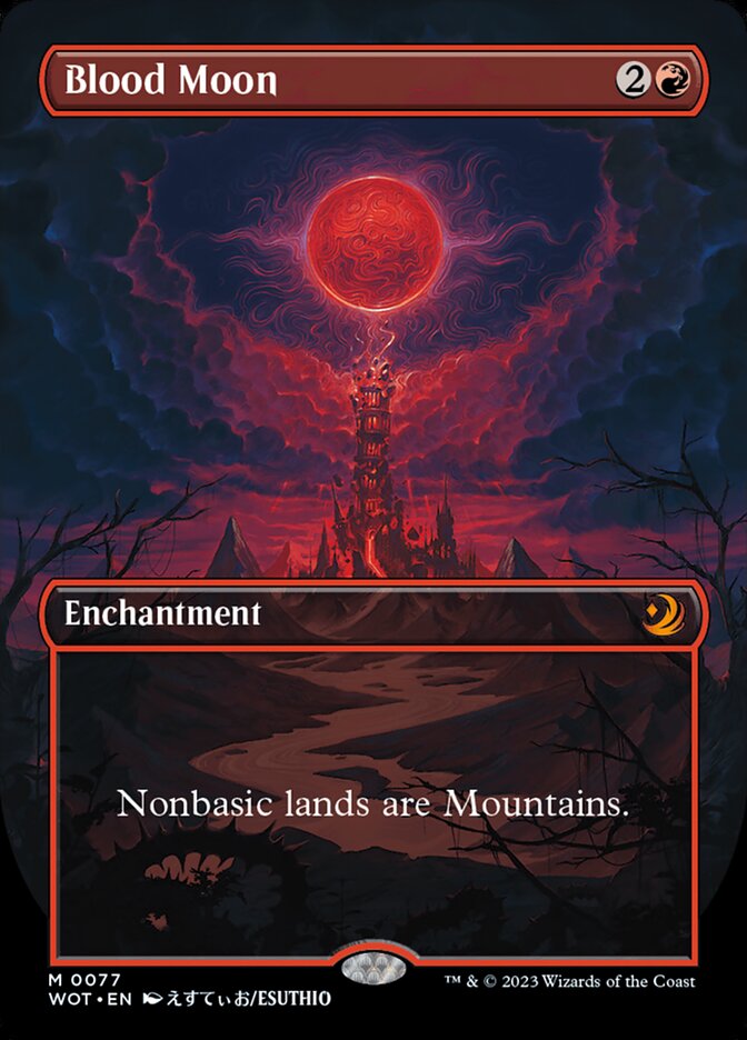 Blood Moon - Borderless - Anime - Foil