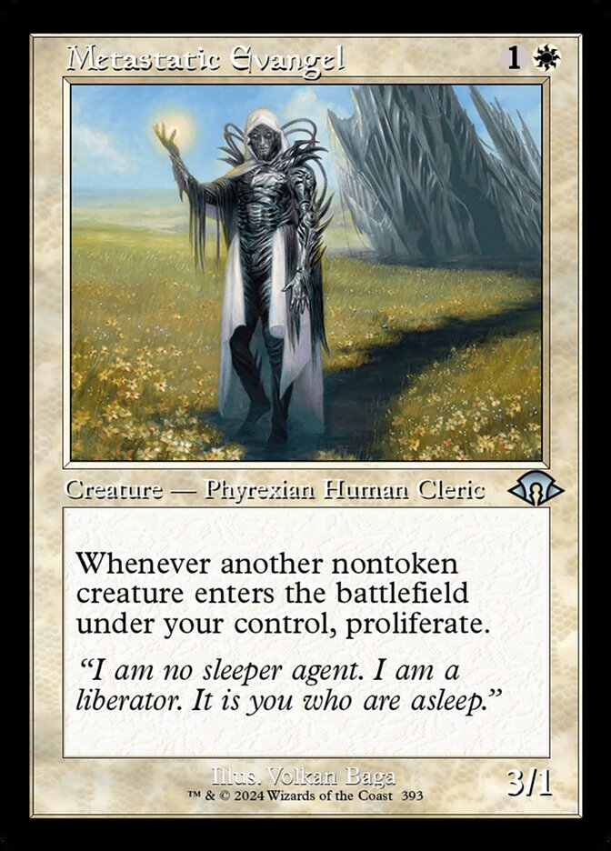 Metastatic Evangel - Retro Frame - Foil