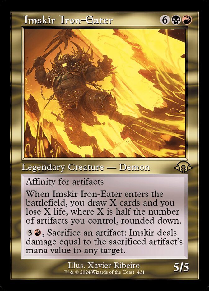 Imskir Iron-Eater - Retro Frame - Foil