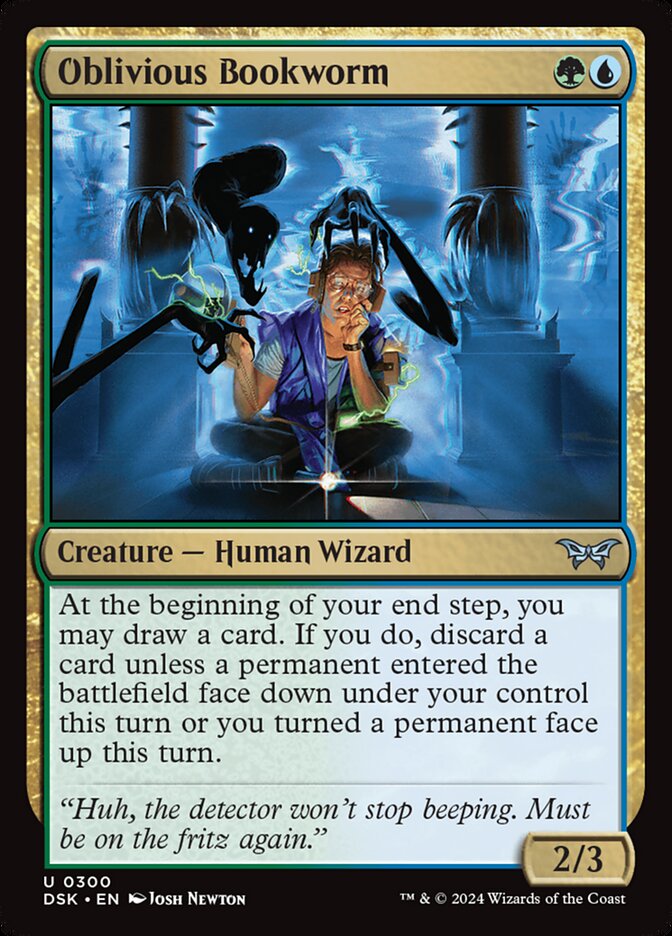 Oblivious Bookworm - Lurking Evil - Foil
