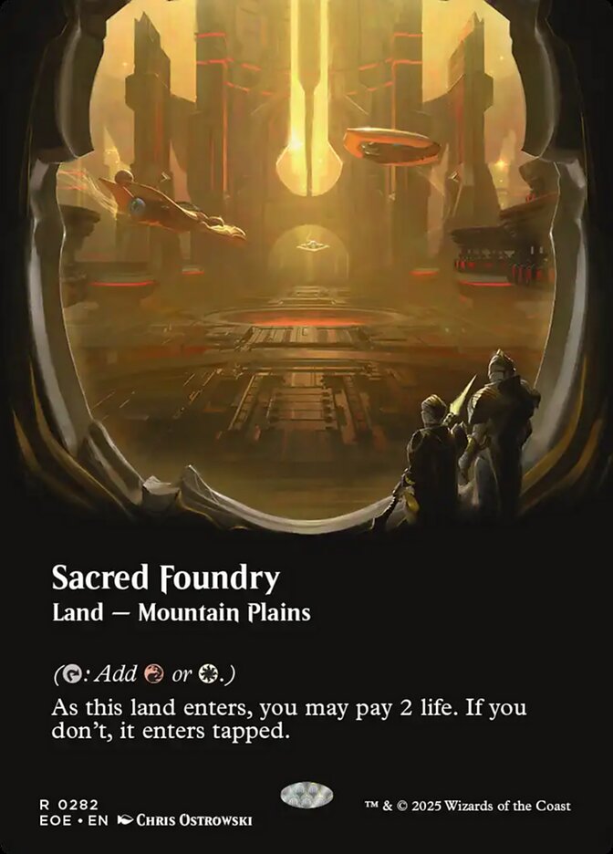 Sacred Foundry - Borderless - Foil