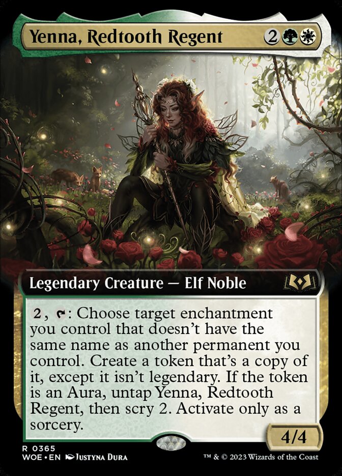 Yenna, Redtooth Regent - Extended Art - Foil