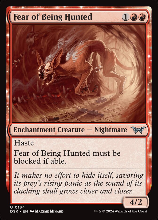 Fear of Being Hunted - Foil