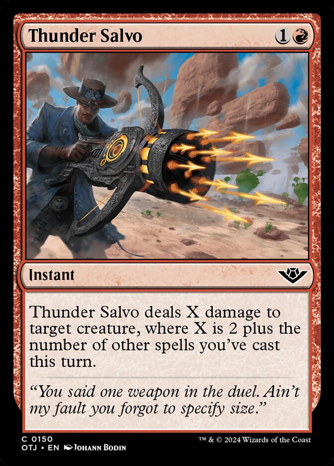 Thunder Salvo - Foil