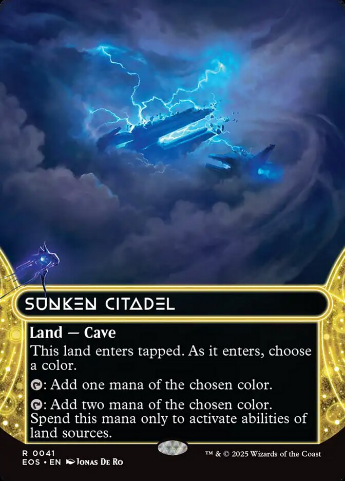 Sunken Citadel - Borderless - Foil
