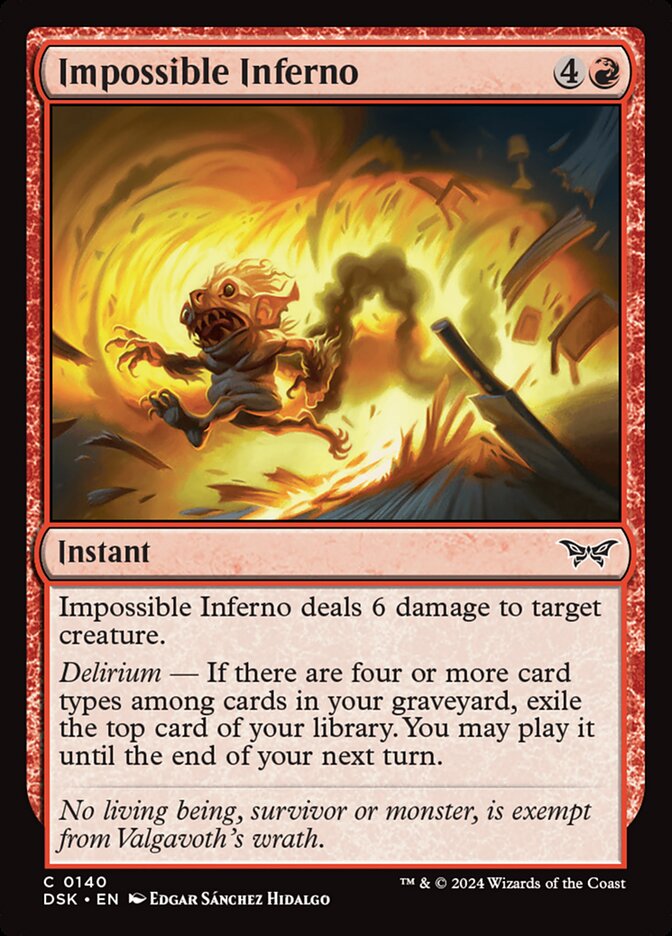 Impossible Inferno - Foil