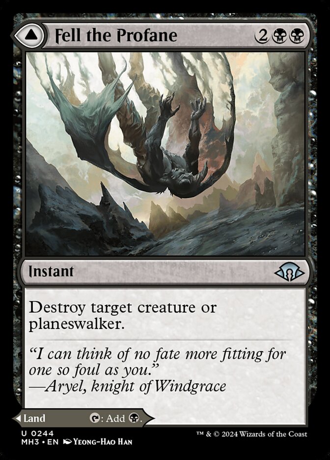 Fell the Profane // Fell Mire - Foil