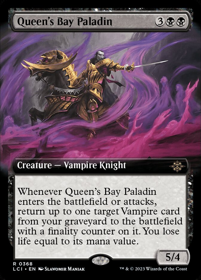 Queen's Bay Paladin - Extended Art - Foil