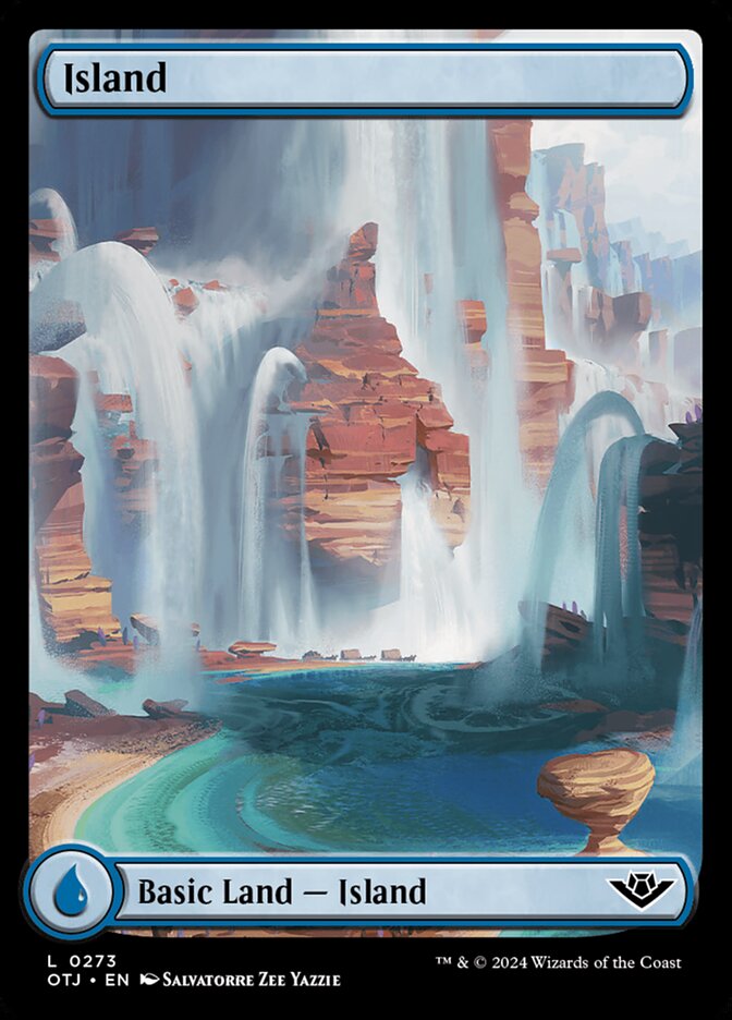 Island - Full Art - Foil