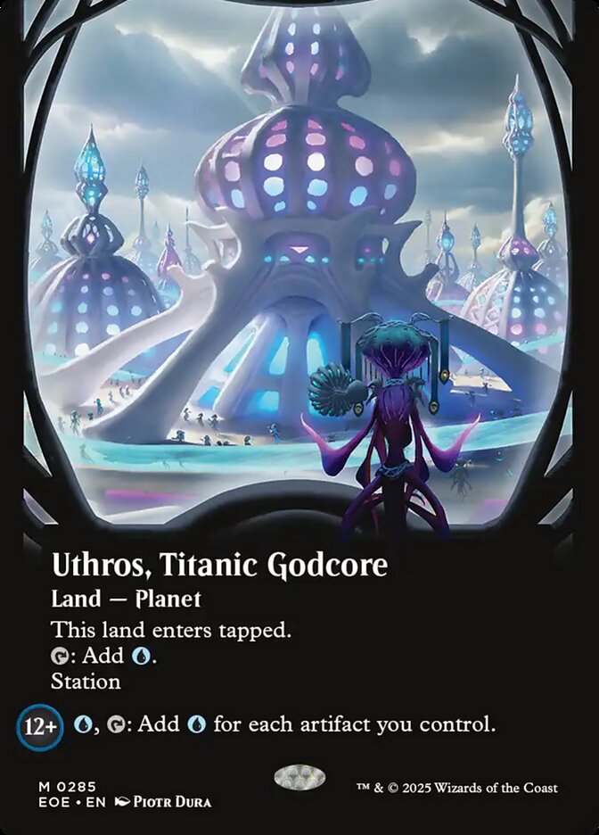 Uthros, Titanic Godcore - Borderless - Foil