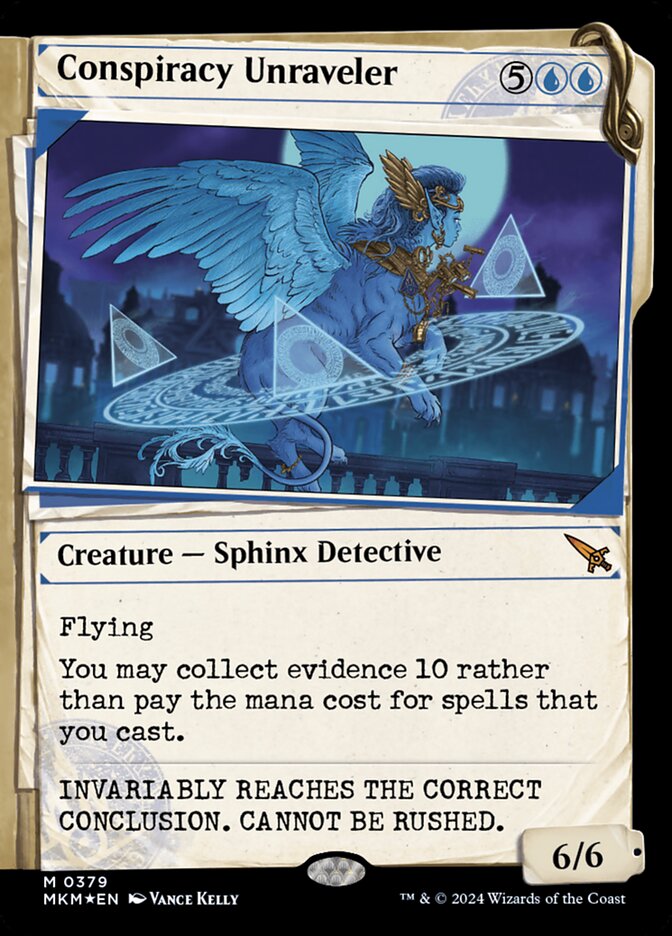 Conspiracy Unraveler - Invisible Ink - Foil