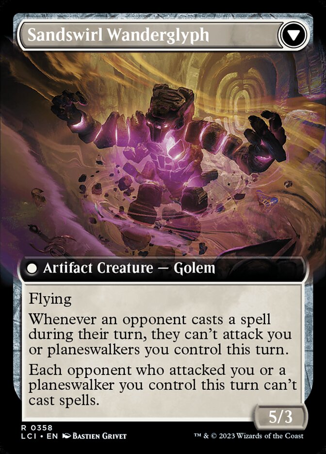 Unstable Glyphbridge // Sandswirl Wanderglyph - Extended Art