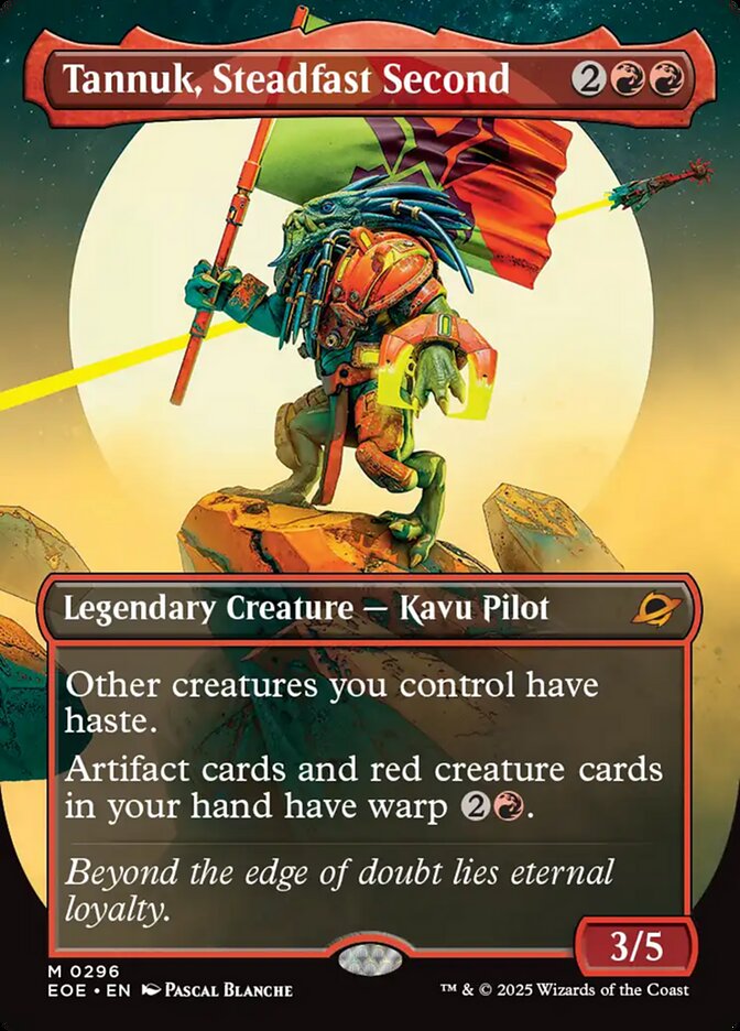Tannuk, Steadfast Second - Borderless - Foil