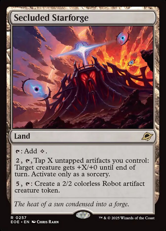 Secluded Starforge - Foil