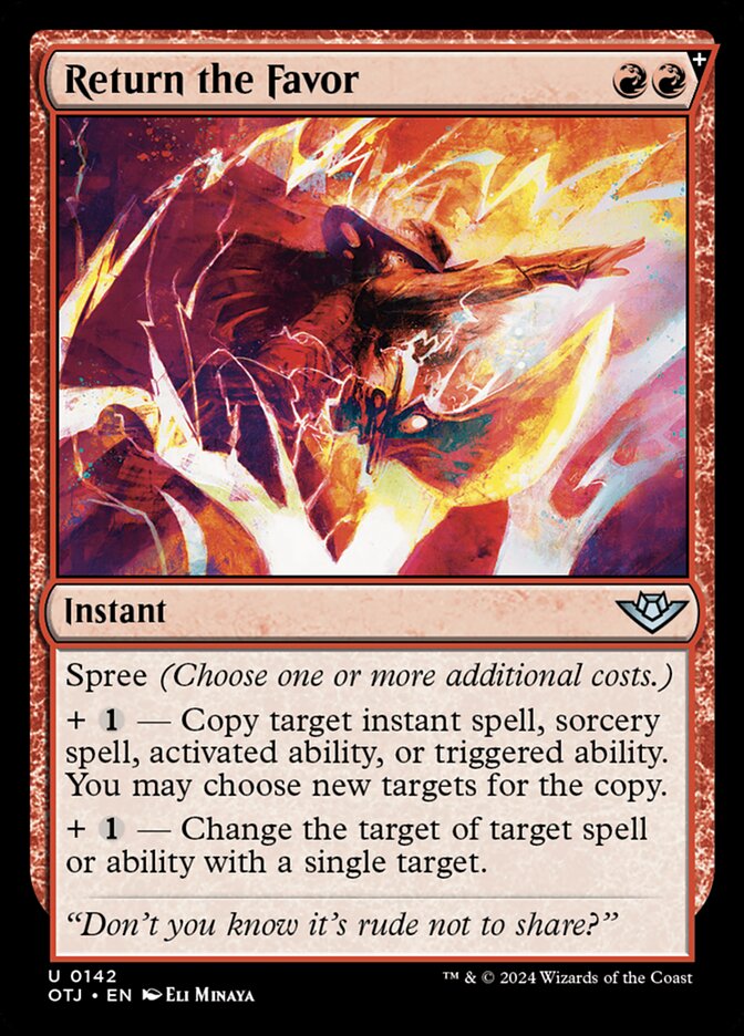 Return the Favor - Foil