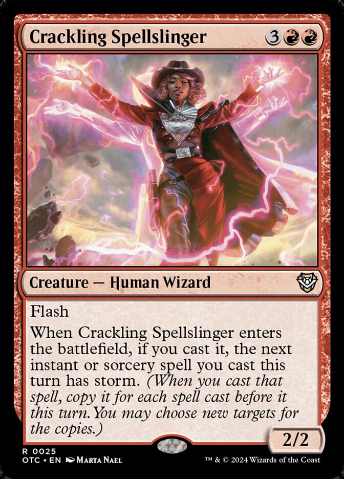 Crackling Spellslinger - Foil