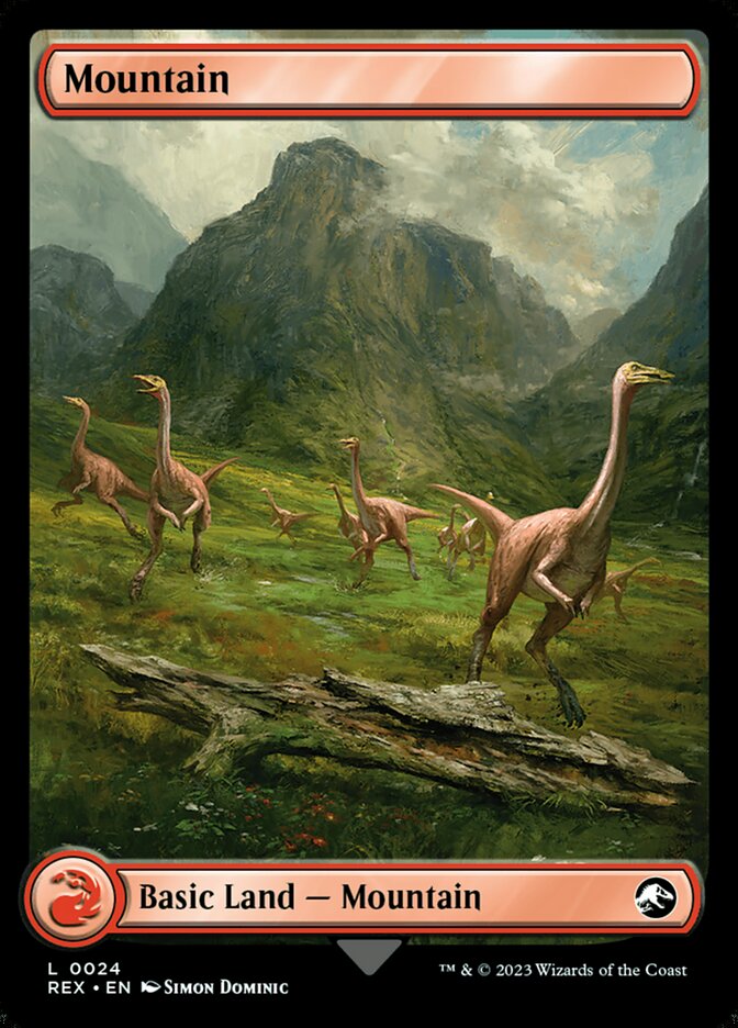Mountain // Mountain - Full Art - Foil
