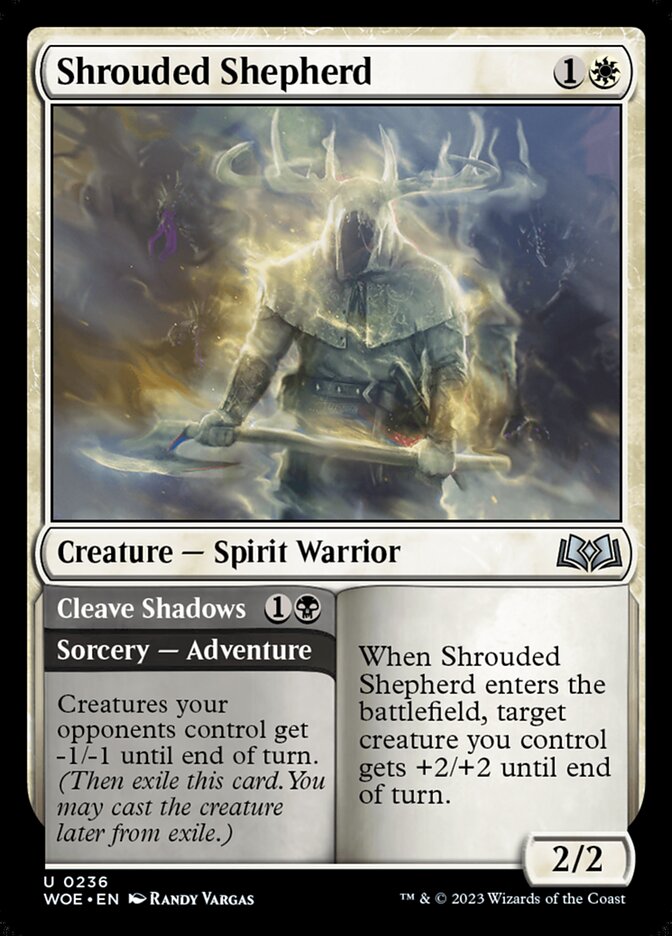 Shrouded Shepherd // Cleave Shadows - Foil