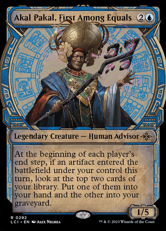 Akal Pakal, First Among Equals - Showcase - Foil