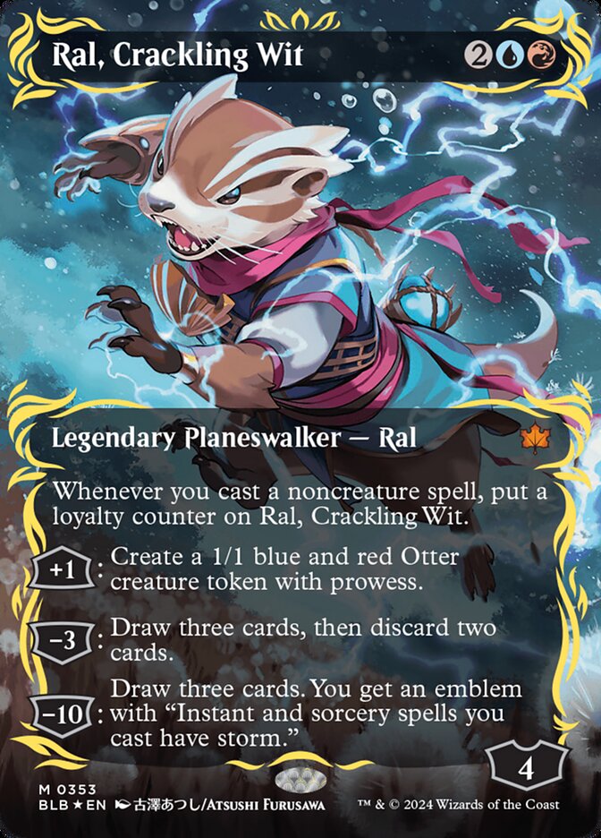 Ral, Crackling Wit - Raised Foil