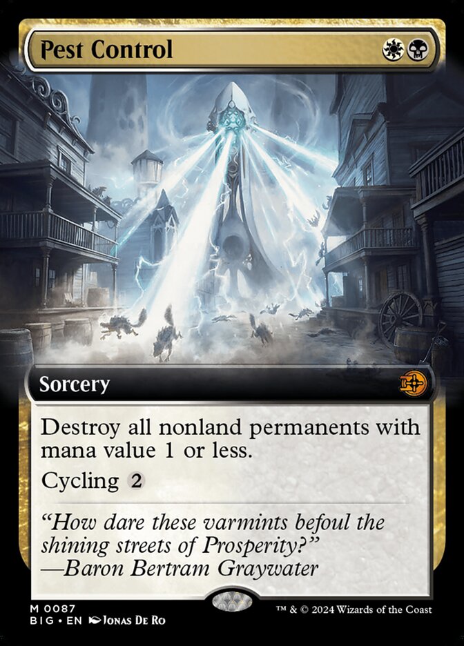 Pest Control - Extended Art - Foil