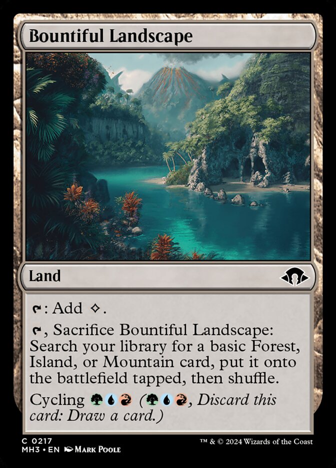 Bountiful Landscape - Foil