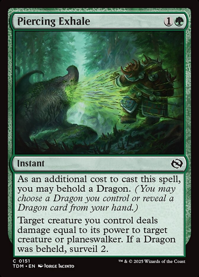 Piercing Exhale - Foil