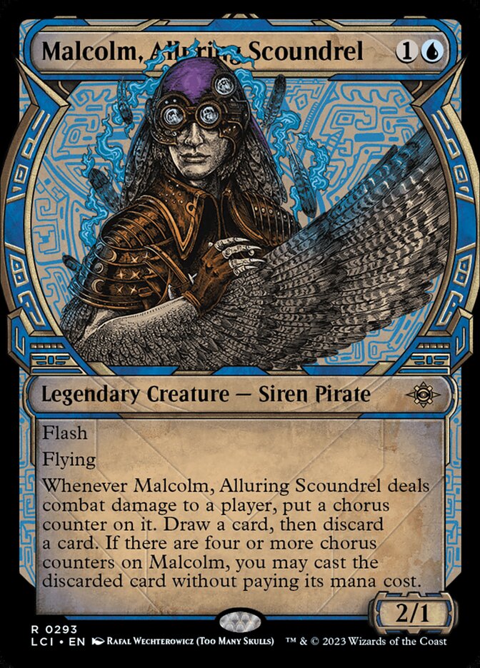 Malcolm, Alluring Scoundrel - Showcase - Foil