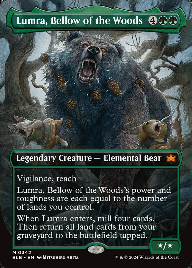 Lumra, Bellow of the Woods - Borderless