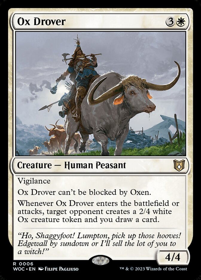 Ox Drover - Foil
