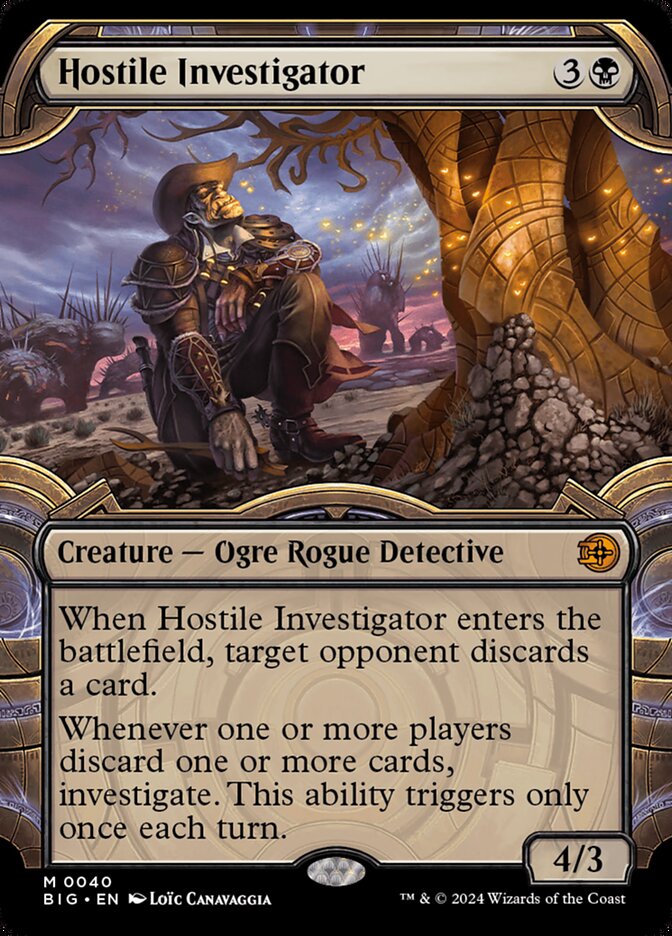 Hostile Investigator - Vault - Foil
