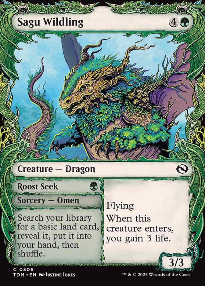 Sagu Wildling // Roost Seek - Showcase - Foil