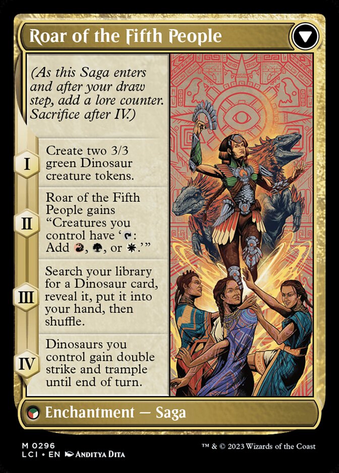 Huatli, Poet of Unity // Roar of the Fifth People - Showcase