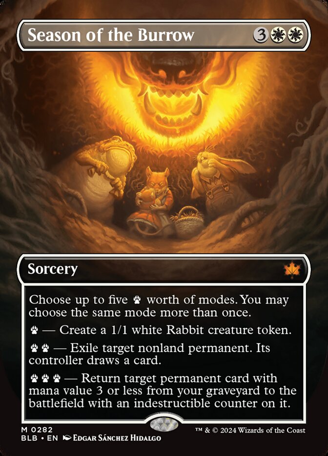 Season of the Burrow - Borderless - Foil
