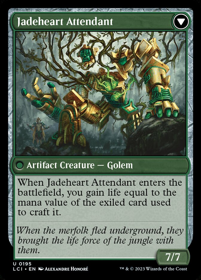 Jade Seedstones // Jadeheart Attendant - Foil
