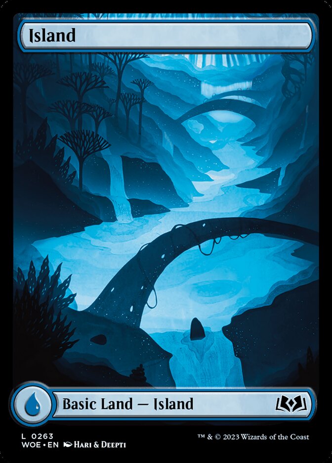 Island - Full Art - Foil