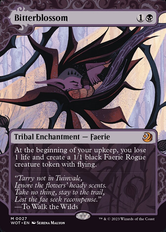 Bitterblossom - Borderless - Foil