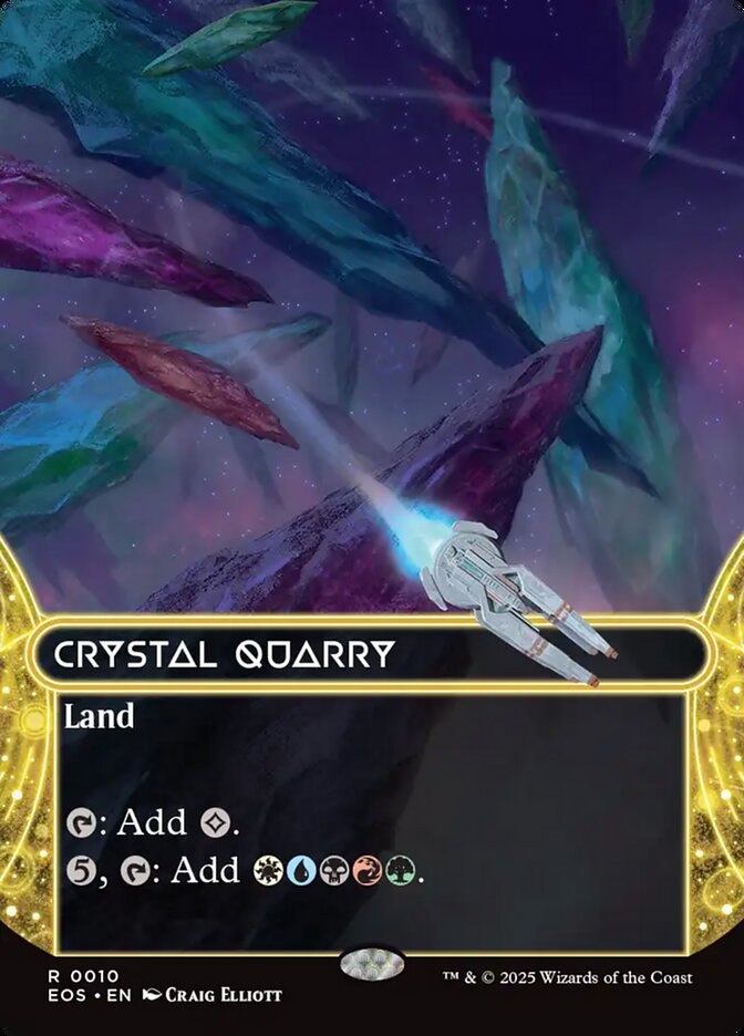 Crystal Quarry - Borderless - Foil
