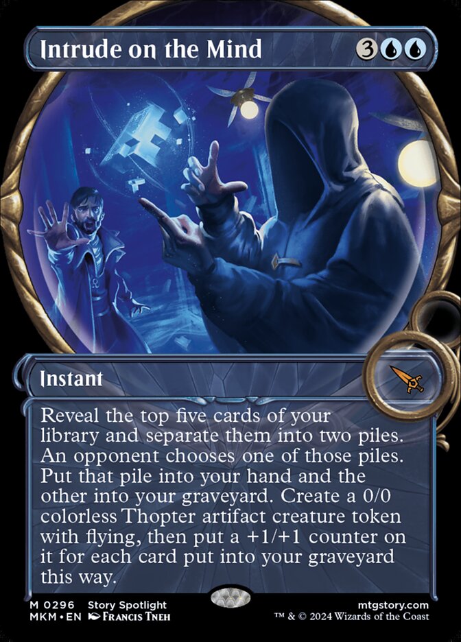 Intrude on the Mind - Magnified - Foil