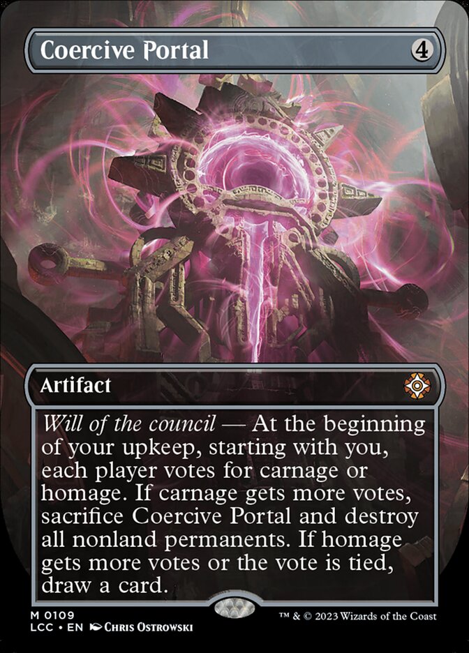 Coercive Portal - Borderless - Foil