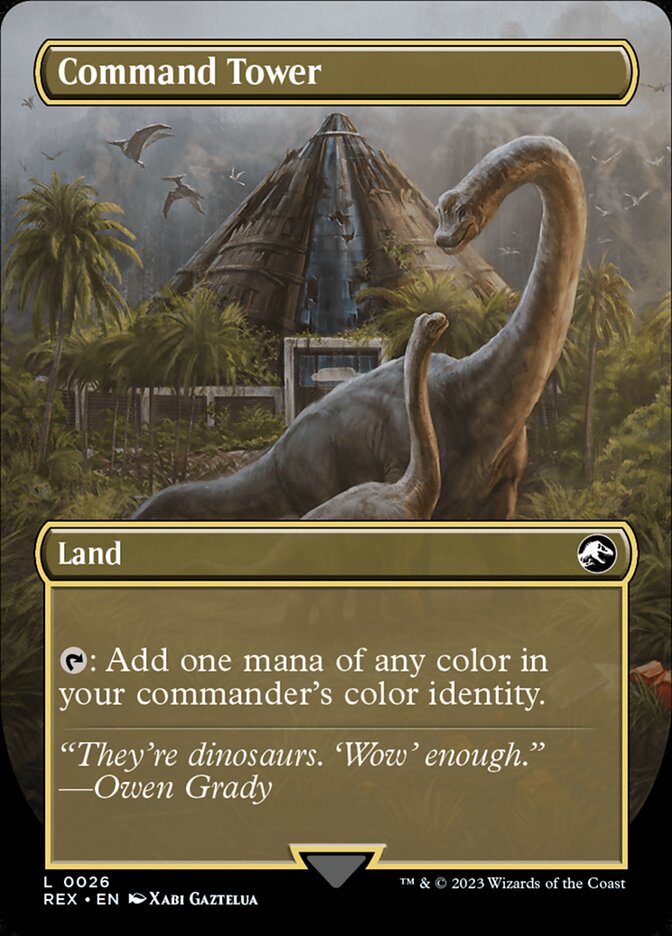 Command Tower // Command Tower - Borderless - Foil