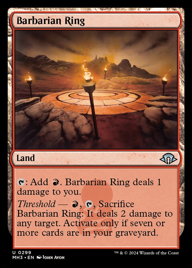 Barbarian Ring - Foil