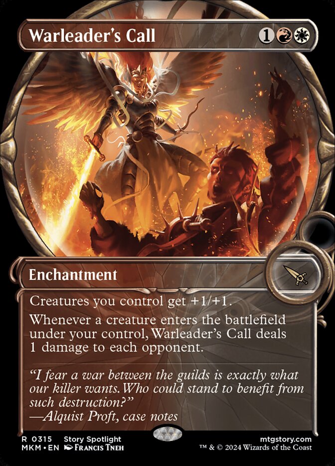 Warleader's Call - Magnified - Foil