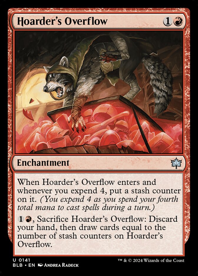 Hoarder's Overflow - Foil