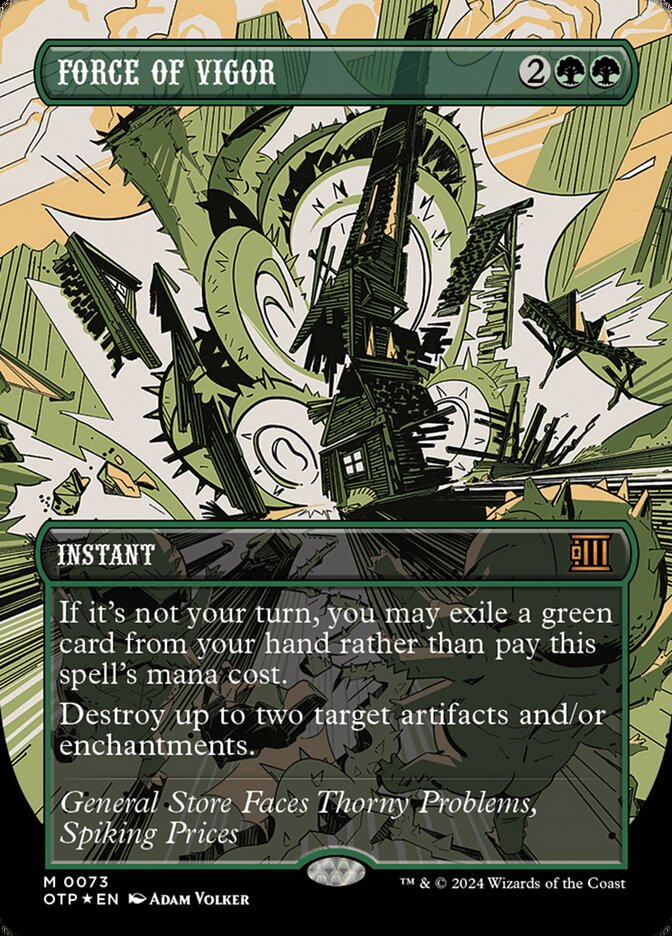 Force of Vigor - Textured - Foil