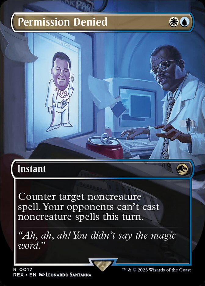 Permission Denied - Borderless - Foil