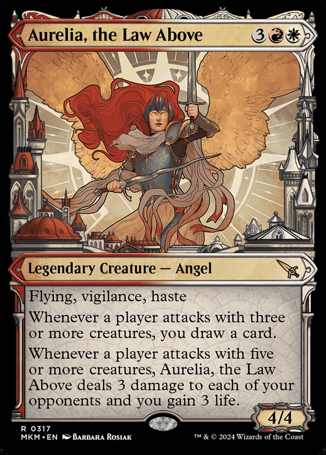 Aurelia, the Law Above - Ravnica City